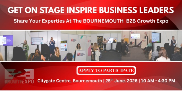 Bournemouth B2B Growth Expo 2026 - Speaker, Bournemouth B2B Growth Expo 2026 | Become A Speakers At Premier B2B Show