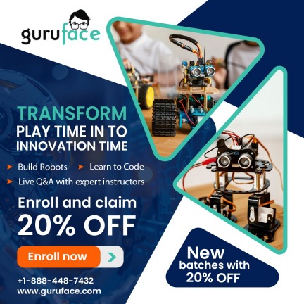 Robotics Class, Robotics and Coding Live Training Class for Kids and Beginners - Join Free Demo session Now