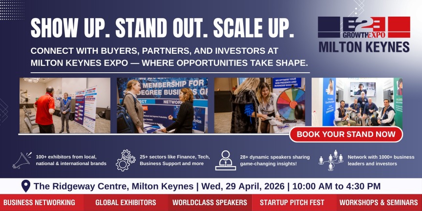 Milton Keynes B2B Growth Expo 2026 - Exhibitors, Milton Keynes B2B Growth Expo 2026 | Book Your Stand At Premier B2B Show
