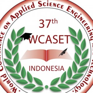 37th World Conference on Applied Science Engineering & Technology