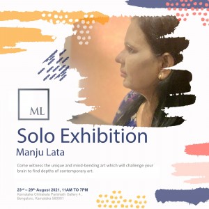 Solo Contemporary Art Exhibition by Artist Manju Lata