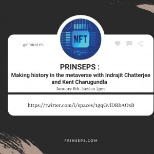 Online Talk - Making history in the metaverse with Indrajit Chatterjee and Kent Charugundla