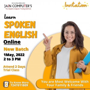 LEARN SPOKEN  ENGLISH 