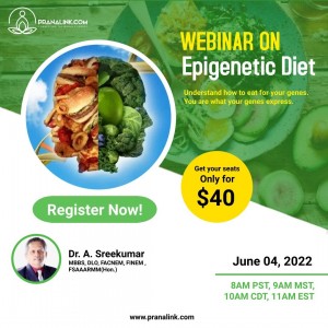 Online Webinar on Epigenetic Diet 