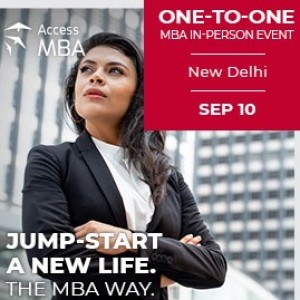 IT IS TIME TO TRANSFORM YOUR CAREER! INCREASE YOUR SALARY WITH AN IN-PERSON MBA EVENT IN NEW DELHI