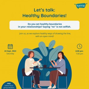 Let’s talk: Healthy Boundaries!