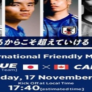 Japan vs Canada Friendly International Match