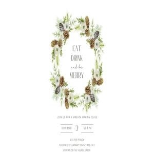 Bedford Village Flower Shoppe Wreath Making Class