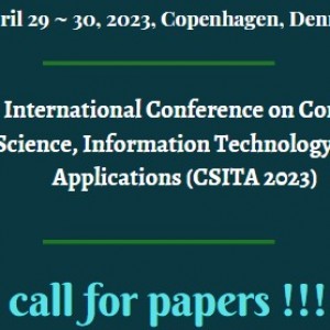 9th International Conference on Computer Science, Information Technology and Applications (CSITA 2023)