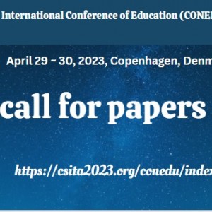 3rd International Conference of Education (CONEDU 2023)