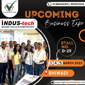 Upcoming Indus Tech Machine tools & Automation Expo 2023   