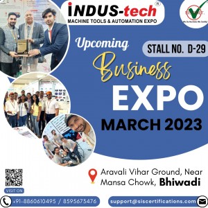 Upcoming Exhibition in Bhiwadi  (March 2023) 