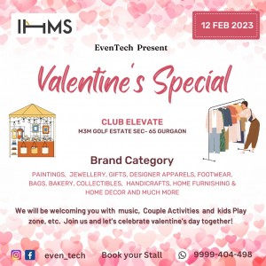Valentine Special @Club Elevate M3M Golf Estate Gurgaon