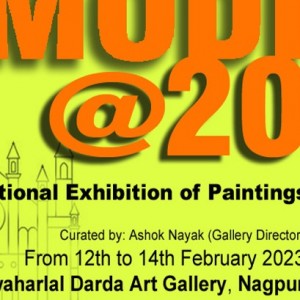 MODI-20 National Exhibition of Paintings in Nagpur from 12th to 14th feb 2023