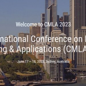 5th International Conference on Machine Learning & Applications (CMLA 2023)