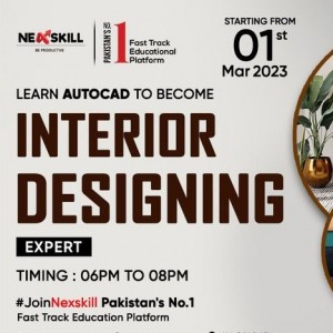 Interior Designing - From Scratch To Professional in Lahore By Nexskill 