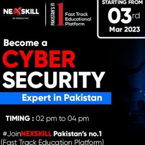 Cyber Security Course In Arfa tower lahore by Nexskill