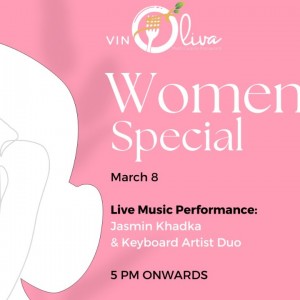 Womens Day Special at Vinoliva Restaurant & Bar