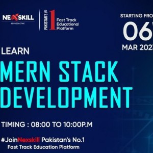 MERN Stack Complete Course In Arfa Tower lahore by Nexskill