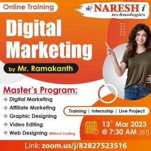 Free Demo On Digital Marketing by Mr.Ramakanth - NareshIT