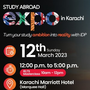 IDP Study Abroad Expo in Karachi