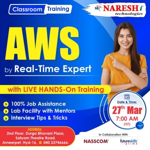 Free Offline  Demo On AWS by Real-time Expert - NareshIT