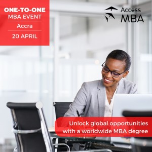 Free Access MBA In-Person Event In Accra On 20 April