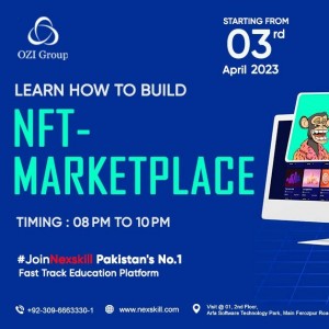 NFT Marketplace Course In Arfa tower lahore by Nexskill