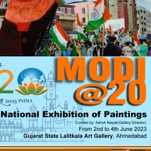 MODI@20 National Exhibition Of Paintings in Ahmadabad
