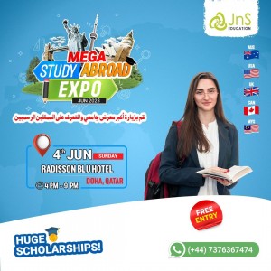 JnS Education presents Mega Study Abroad Expo! (Qatar)