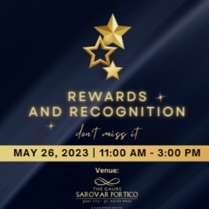 Rewards and Recognition Event 2023 by BOP Realty Pvt. Ltd.