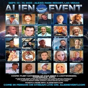 ALIEN EVENT LAS VEGAS September 14-17 2023