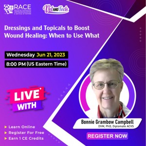 Join our RACE-approved webinar: Dressings and Topicals to Boost Wound Healing: When to Use What