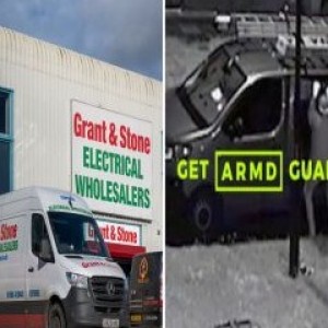 Anti-tool theft demo day at Grant and Stone Electrical Wholesalers in Maidenhead