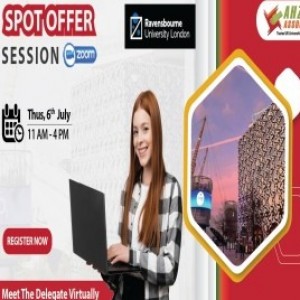 Virtual Spot Offer Session with Ravensbourne University London!