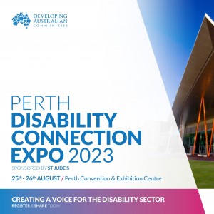 Perth Disability Connection Expo 2023 sponsored by St Jude's NDIS