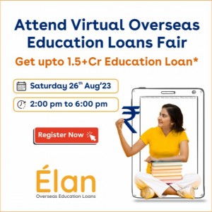 Attend ELAN Virtual Overseas Education Loan Fair 2023