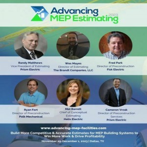 Advancing MEP Estimating 2023
