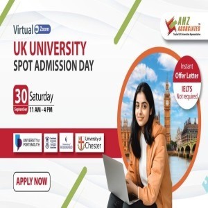 Top UK Universities Virtual Spot Admission Day!