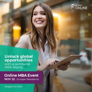 Discover The Best MBA Programs Online On 22 November! 
