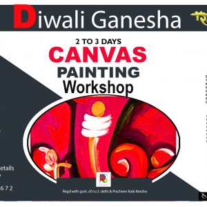 Ganesha Canvas Painting Workshop 2023