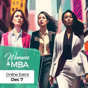 Women & MBA Online LIVE Event 7 December