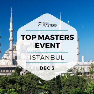 JOIN THE FUN AND FIND YOUR MASTERS ON 3rd DECEMBER!