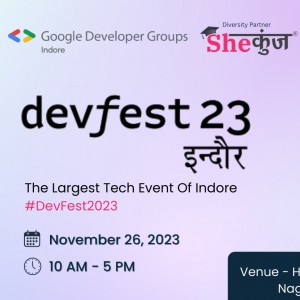 The Largest Tech Event Of Indore DevFest2023