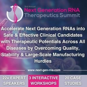 3rd Next Generation RNA Therapeutics Summit | May 7-9,, 2024 | Boston, MA