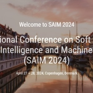 5th International Conference on Soft Computing, Artificial Intelligence and Machine Learning (SAIM 2024)