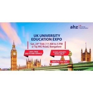 Top UK University Education Expo 2024 in Bangalore!