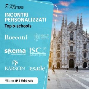 Evento MASTER Internazionale a Milano, il 7 febbraio 