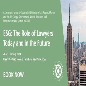 ESG: the role of lawyers today and in the future