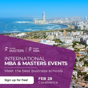 Exclusive In-Person MBA and Masters Events in Casablanca